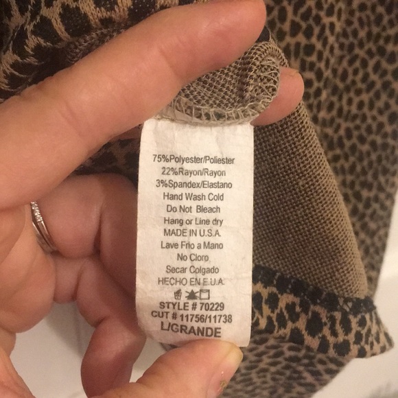 👗🎉Lovely animal print skirt🎉 - Picture 5 of 5